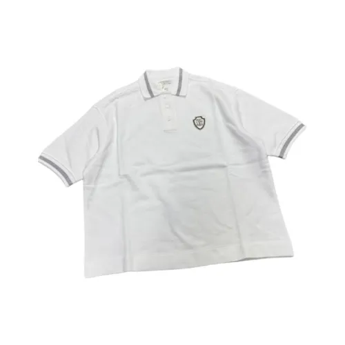 Brunello Cucinelli Белое Женское Поло