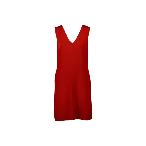 ALLUDE Красные Женские Платья без рукавов