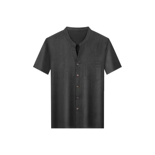 DKRVT Черный [Упаковка Включена] Мужские Рубашки