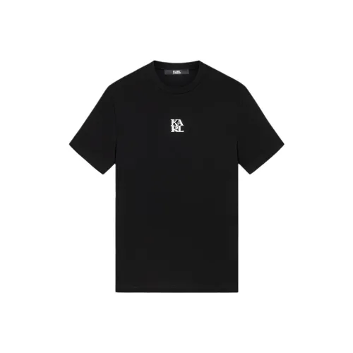 Karl Lagerfeld T-Shirt Мужской Черный