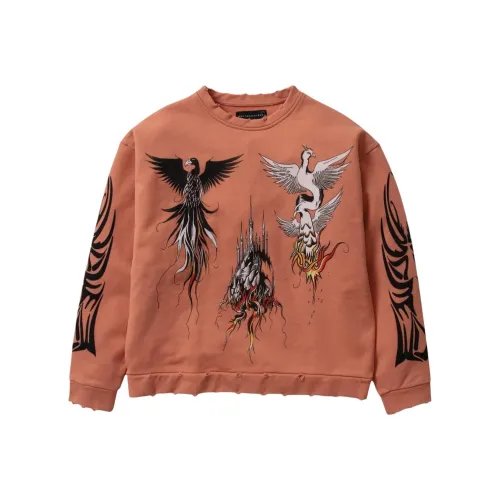 Who Decides War Толстовка Мужская Оранжевая