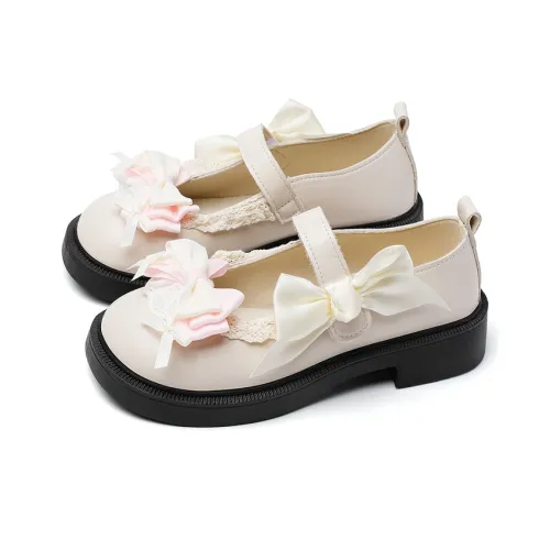 OLDDESIRE Грубый каблук Туфли Мэри Джейн Женские Бежевые