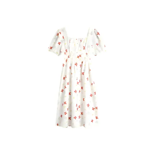 AFGGD Короткий рукав Платье Женское