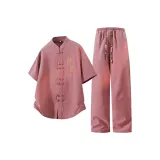 Кожаный красный