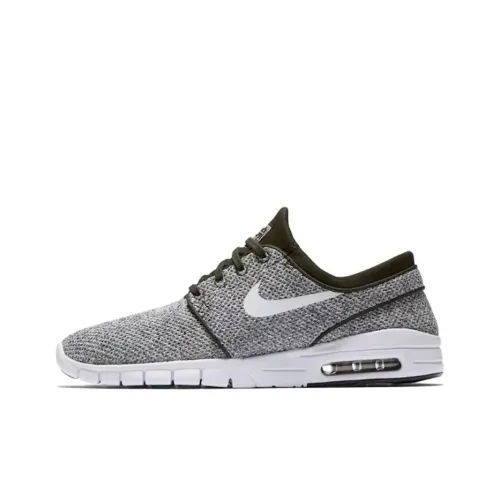 Nike SB Stefan Janoski Устойчивые к истиранию Низкие Беговые кроссовки Унисекс Серые