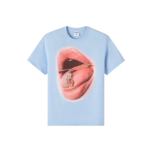 October's Very Own x Playboy T-Shirt Мужской Светло-Синий