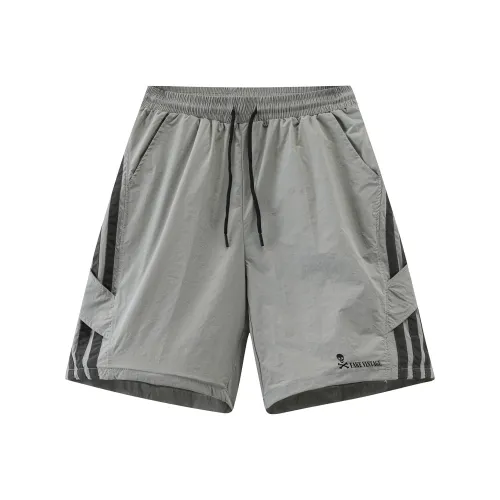 FAKE VINTAGE Повседневные шорты унисекс