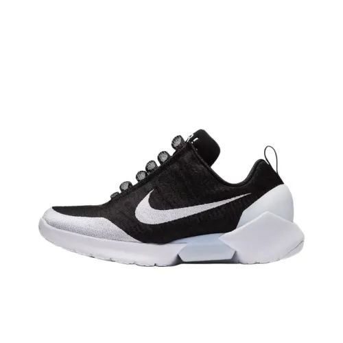 Nike Hyper Adapt Устойчивый к истиранию Низкий Топ Повседневные Беговые кроссовки Мужские Черно-белые