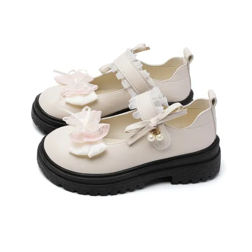 OLDDESIRE Квадратный каблук Mary Jane Женские Туфли Бежевые