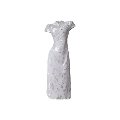 ONE PASS STUDIO Короткий рукав Платье Женское