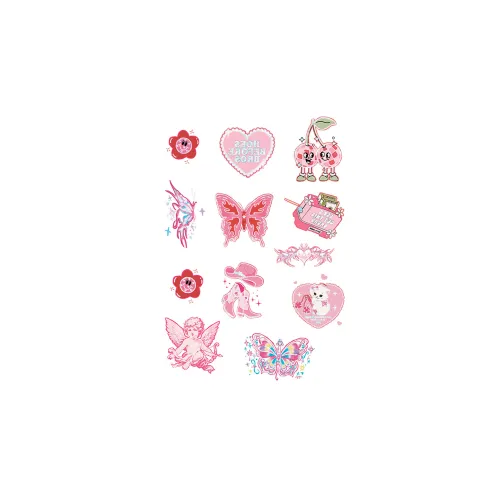 SHITIAN Time Конектор Shimmer Multicolor Лазер Silver Tattoo Наклейка