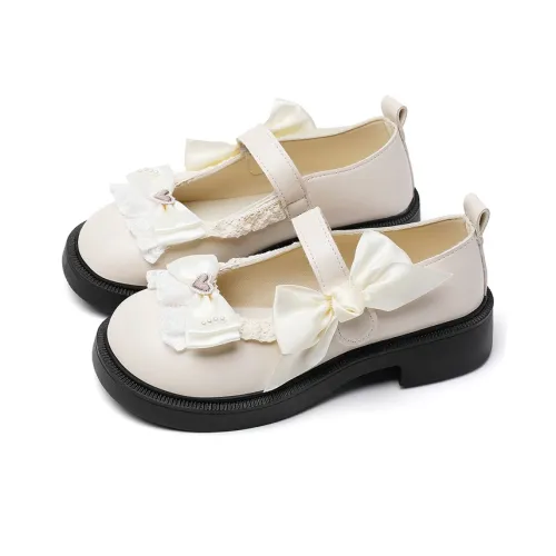 OLDDESIRE Квадратный каблук Mary Jane Женские Туфли Бежевые