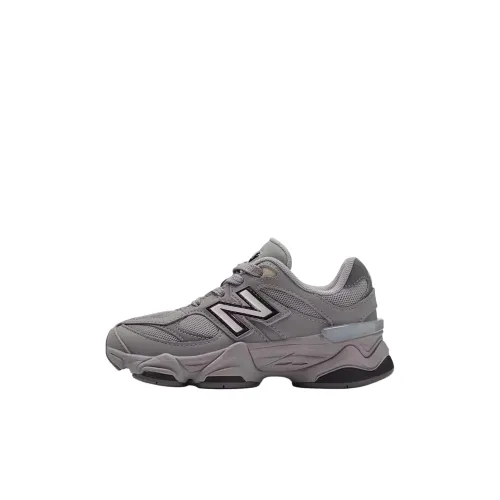 New Balance NB 9060 Устойчивый к истиранию низкий топ Детская беговая обувь Серый Детский