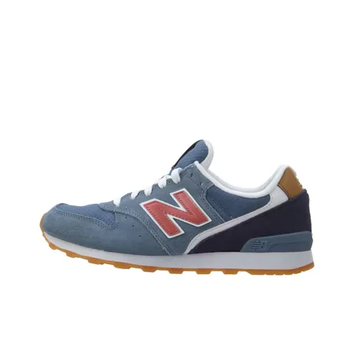 New Balance NB 696 Устойчивые к истиранию низкие беговые кроссовки для женщин синие