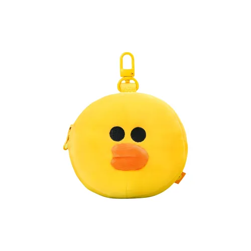 LINE FRIENDS Плюшевый Ткань Монетница Унисекс Sally