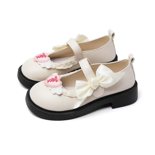 OLDDESIRE Грубый каблук Туфли Мэри Джейн Женские Бежевые