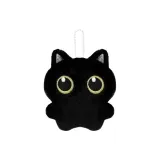 Большой-Глаз Черный Угольный Шар Котенок (Цепочка Clause)