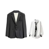 Dark Gray (Бизнес костюм + Белая рубашка + Галстук)
