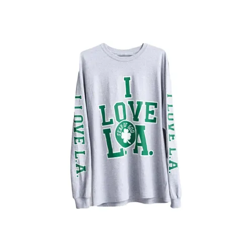Fear Of God Серый Мужской T-Рубашки