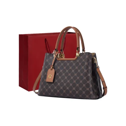 Old Man's Head PVC Сумка через плечо Сумка на плечо Тоут Сумка Женская Кофейного цвета