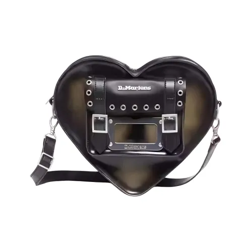 Dr.Martens Коровья кожа Одно плечо Через плечо Рюкзак Маленький Женский Черный