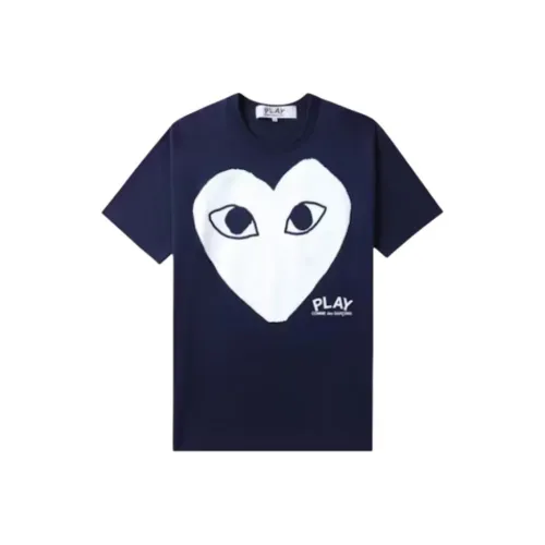 COMME DES GARCONS SHIRT Морской Синий Мужская T-Рубашка