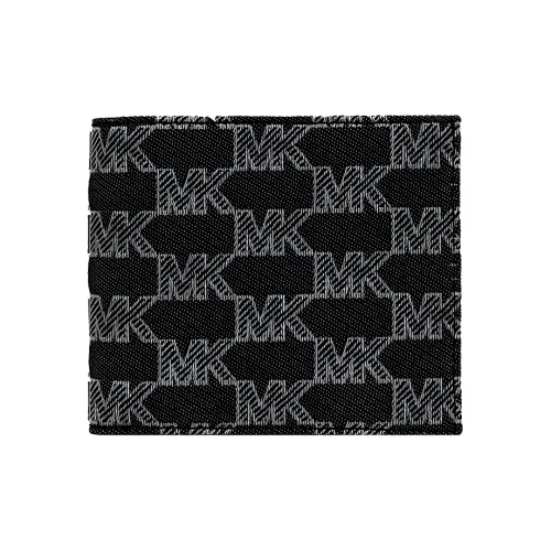 MICHAEL KORS MK Cooper Ткань Картхолдер Мужской Черный и Серый