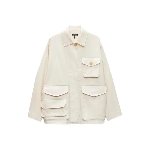 RAG BONE Куртки и Пальто Женские Экрю