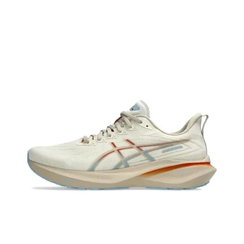 Asics GT 2000 13 Устойчивый к истиранию Низкий Топ Беговые кроссовки Мужской Бежевый