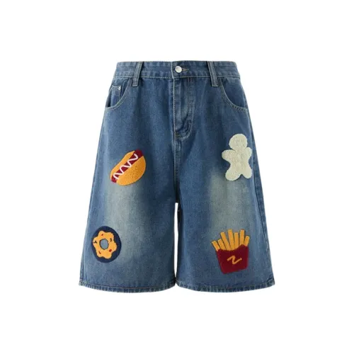 YOUSEKOO Унисекс Джинсовые Шорты