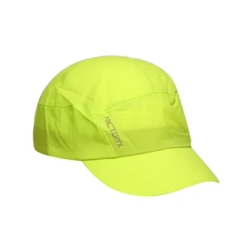 Arcteryx Полиэстер Кепки Унисекс Желтый Зеленый