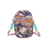 Звездное небо, медвежонок, розовый