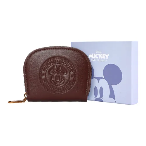 MESUCA Disney Collection Синтетическая кожа Держатель для карт кошелек Унисекс Коричневый черный