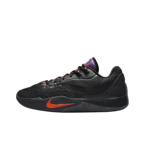 Nike S.T. Flare Аbrasion Resistant Низкие Баскетбольные Кроссовки Унисекс Черные