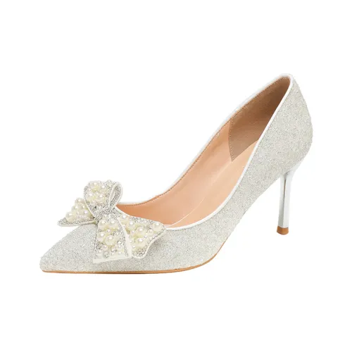 GOSO Узкий каблук Высокие каблуки Женские Белые