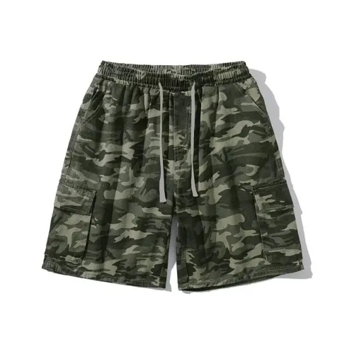 Fakeyoung Камуфляж Унисекс Повседневные шорты