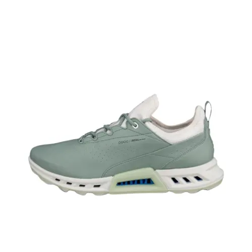 Ecco Golf Biom C4 Устойчивая к истиранию Низкая Обувь для гольфа Женская Зеленая