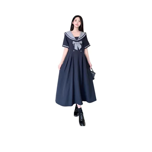 ZCDECO Короткое платье с короткими рукавами женское