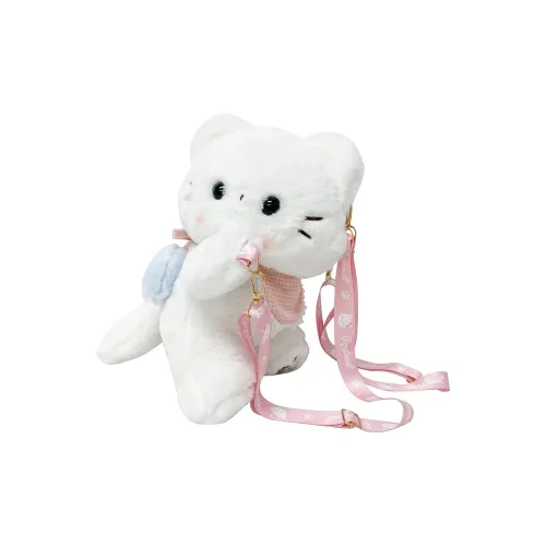 SINPAID BULL Плюшевый рюкзак стандартный унисекс белый