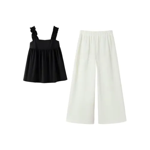 MCGB Одежда Комплекты Топ+брюки Женские Повседневные костюмы