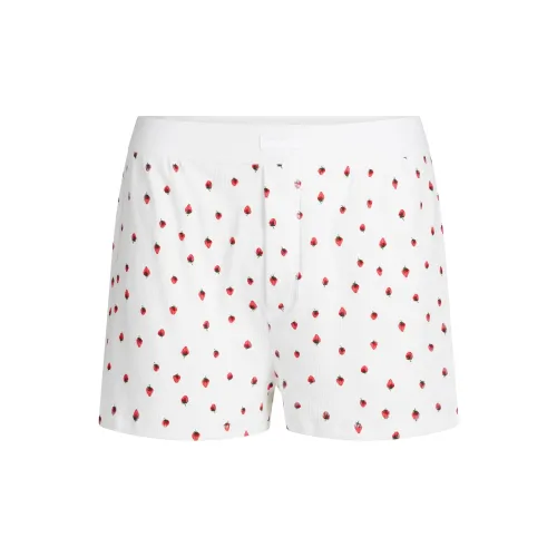 SKIMS Хлопок Ткань в рубчик Свободные Боксеры Женские 1 упаковка