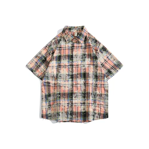 YOUSEKOO Розовая унисекс рубашка