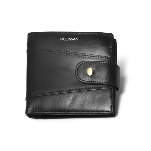 Mulinsen Держатель для монет из натуральной коровьей кожи кошелек обычный унисекс разноцветный