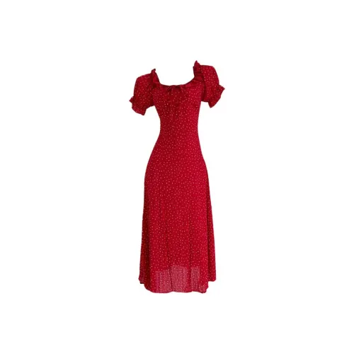 COHX Короткий рукав Платье Женское