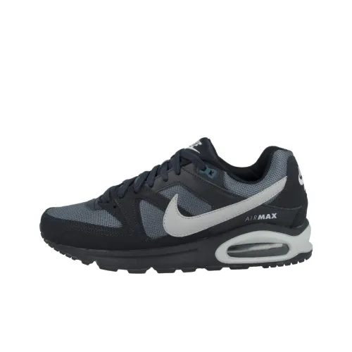 Nike Air Max Command Abrasion Resistant Низкие Беговые Кроссовки Мужские Черные