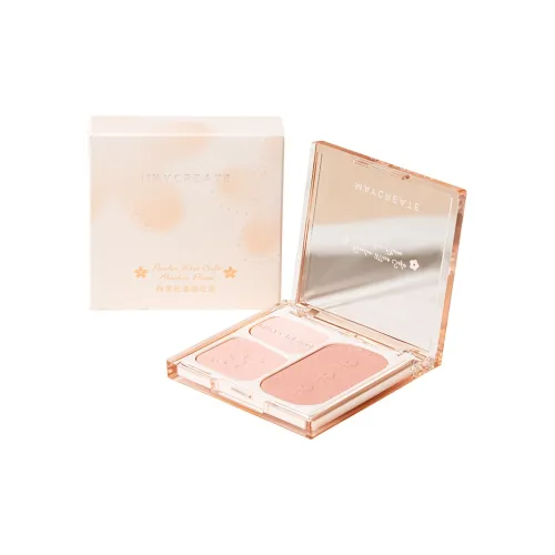 JIANMEICHUANGYAN Трехцветный Румяна Палетка Сложенный Цвет Расширенный Цвет