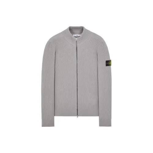 Stone Island Серый Мужской Трикотаж