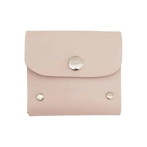 Zatchels Кожа Монетница Женская Вишневый цветок Розовый