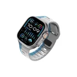 Синий с светло-серым