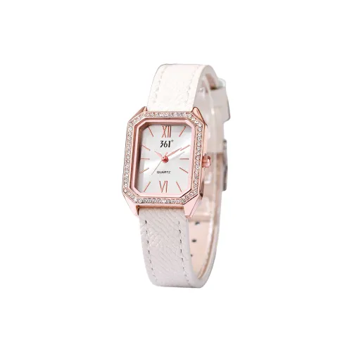 361° Кварцевый механизм ремешок из полиуретана женские часы серебристый циферблат